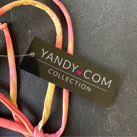 NWT Yandy summer sunset starburst string bikini top Sz M - Picture 6 of 8